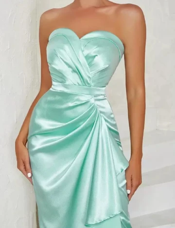 Rochie medie SHEIN, turcoaz Verde