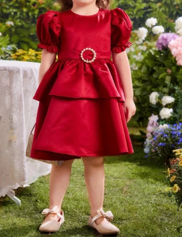 Rochie Shein Kids, rosu Rosu