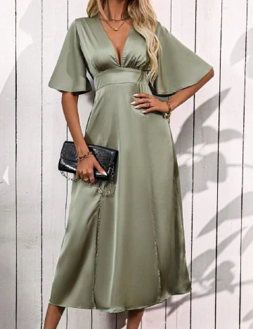 Rochie medie SHEIN, verde