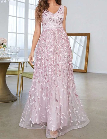 Rochie lunga SHEIN, roz Roz