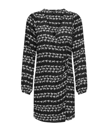 
						Rochie medie Only, negru