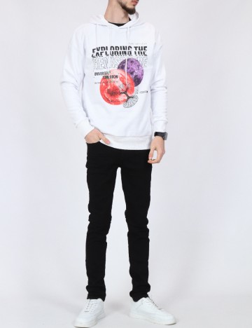 Hanorac Jack&Jones, alb