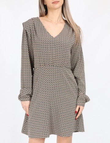 
						Rochie scurta Only, maro deschis