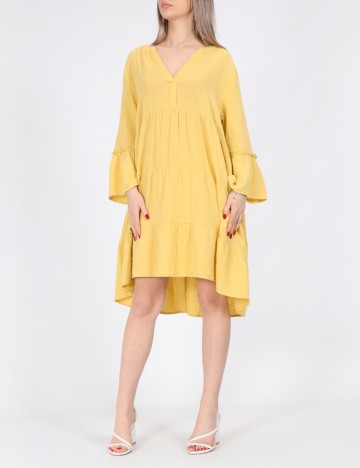 
						Rochie medie Only, galben