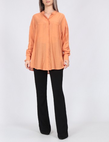 
						Camasa Oversize Vero Moda, portocaliu
