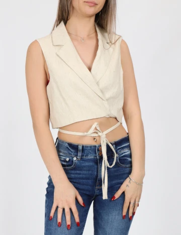 Vesta Vero Moda, crem