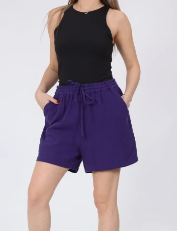 Pantaloni scurti Only, mov