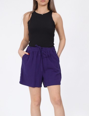 Pantaloni scurti Only, mov