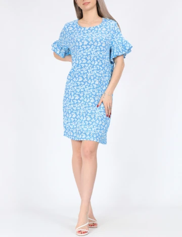 Rochie scurta Vero Moda, albastru