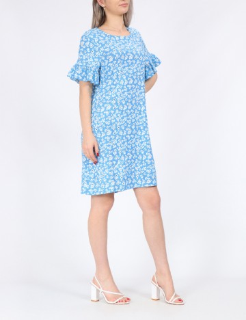 Rochie scurta Vero Moda, albastru