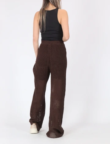 Pantaloni Noisy May, maro