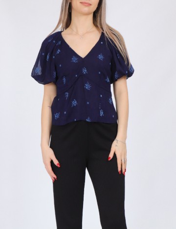 
						Tricou Vero Moda, bleumarin
