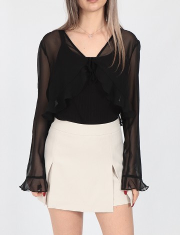 Fusta pantalon Only, bej