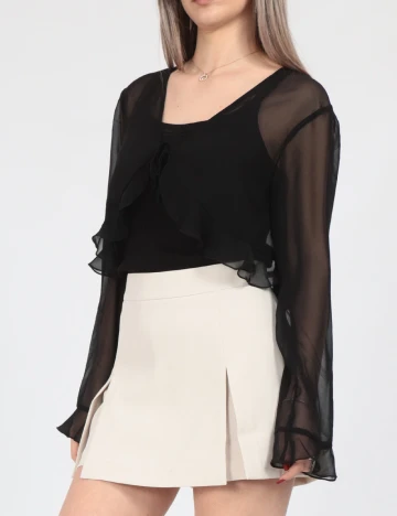 Fusta pantalon Only, bej