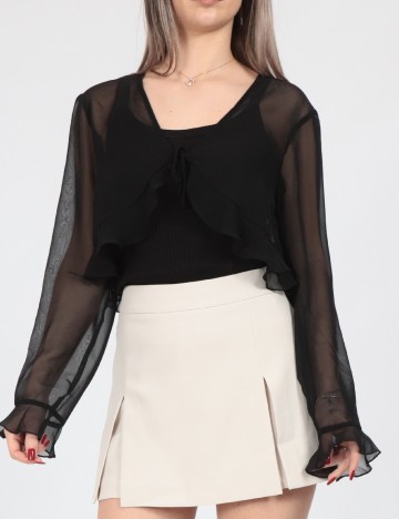 
						Fusta pantalon Only, bej
