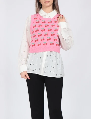 Vesta Vero Moda, roz Roz