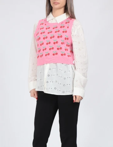 Vesta Vero Moda, roz Roz