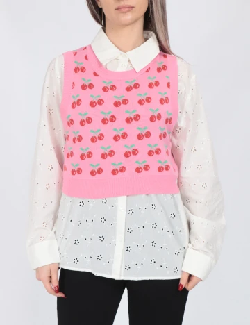 Vesta Vero Moda, roz Roz