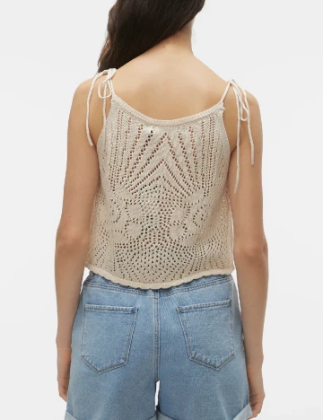 Top Vero Moda, crem