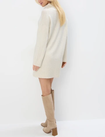 Rochie scurta Mohito, crem