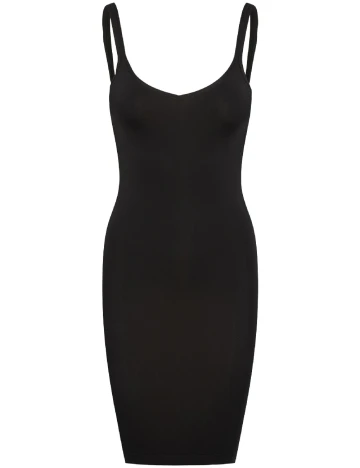 Rochie scurta Pieces, negru Negru