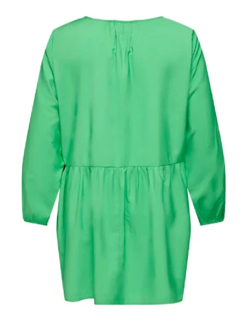 Rochie scurta Only Carmakoma, verde Verde