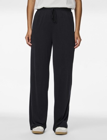 
						Pantaloni Pieces, negru