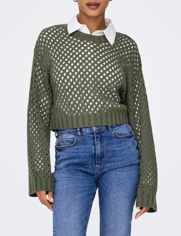 
						Bluza Only, verde