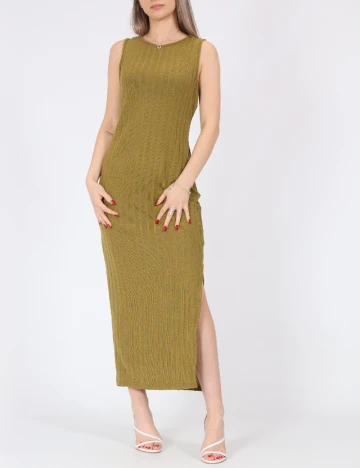Rochie medie SHEIN, verde Verde