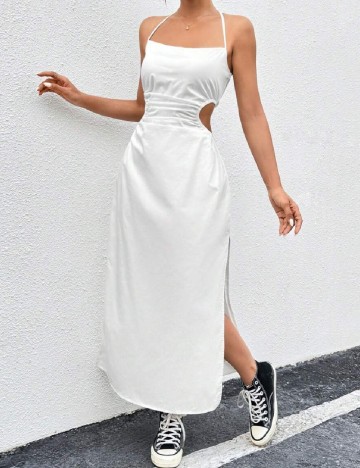 Rochie medie SHEIN, alb