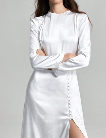 Rochie lunga SHEIN, alb