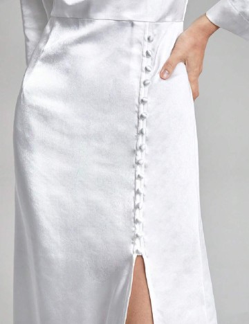 Rochie lunga SHEIN, alb