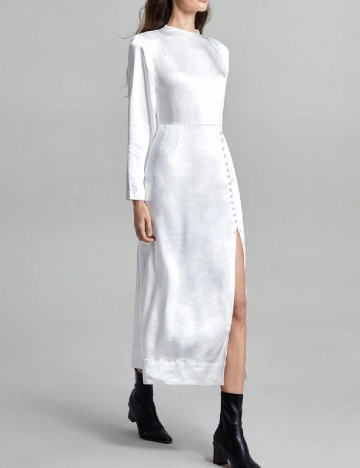 Rochie lunga SHEIN, alb