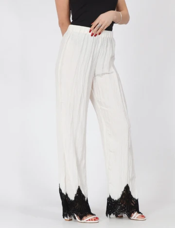 Pantaloni Vero Moda, ecru
