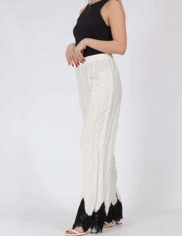 Pantaloni Vero Moda, ecru