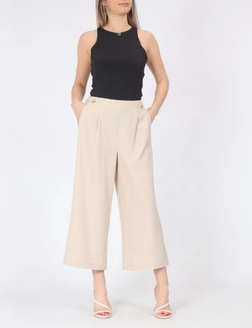 Pantaloni Vero Moda, crem Crem