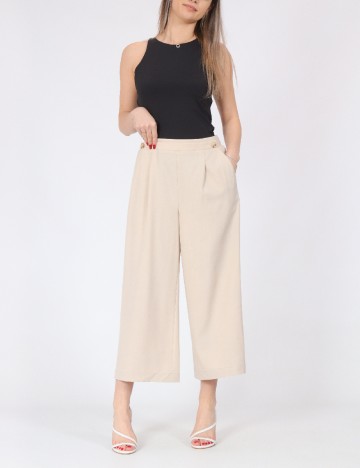 Pantaloni Vero Moda, crem