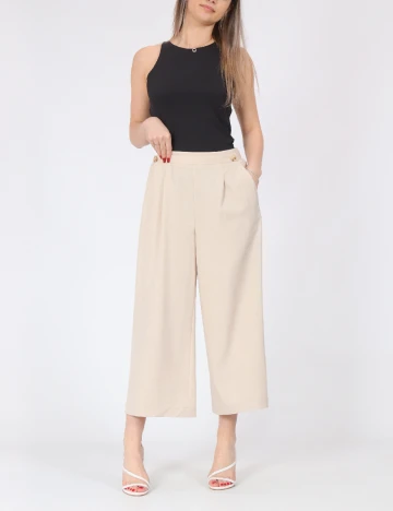 Pantaloni Vero Moda, crem Crem