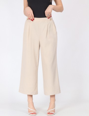 Pantaloni Vero Moda, crem