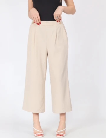 Pantaloni Vero Moda, crem Crem