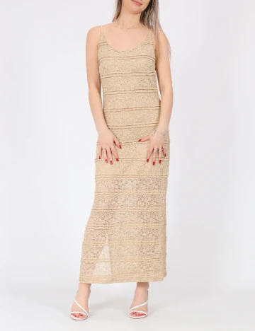 Rochie lunga Noisy May, maro Maro