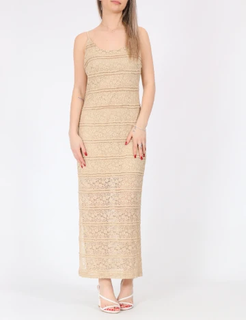 Rochie lunga Noisy May, maro Maro
