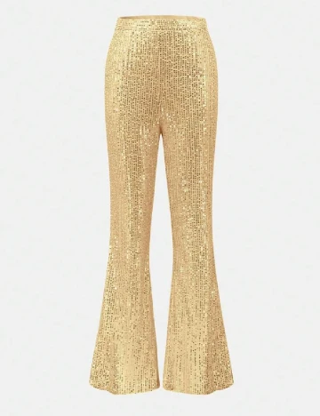 Pantaloni SHEIN, auriu