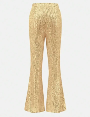 Pantaloni SHEIN, auriu