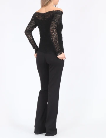 Bluza Pieces, negru Negru
