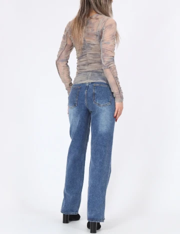 Bluza Noisy May, bej Crem