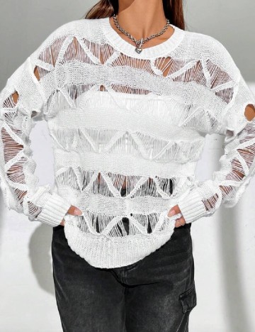Bluza SHEIN, alb