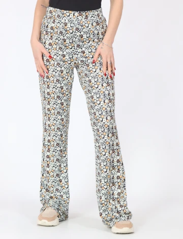 Pantaloni Pieces, floral