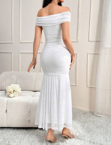 Rochie lunga SHEIN, alb