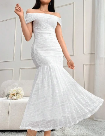 Rochie lunga SHEIN, alb
